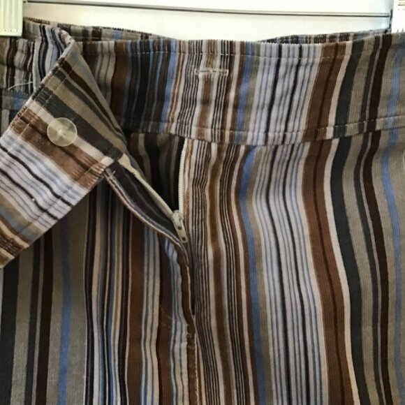 Mark Edwards Studio Belted Corduroy Pencil Skirt Size 8 - Picture 7 of 12
